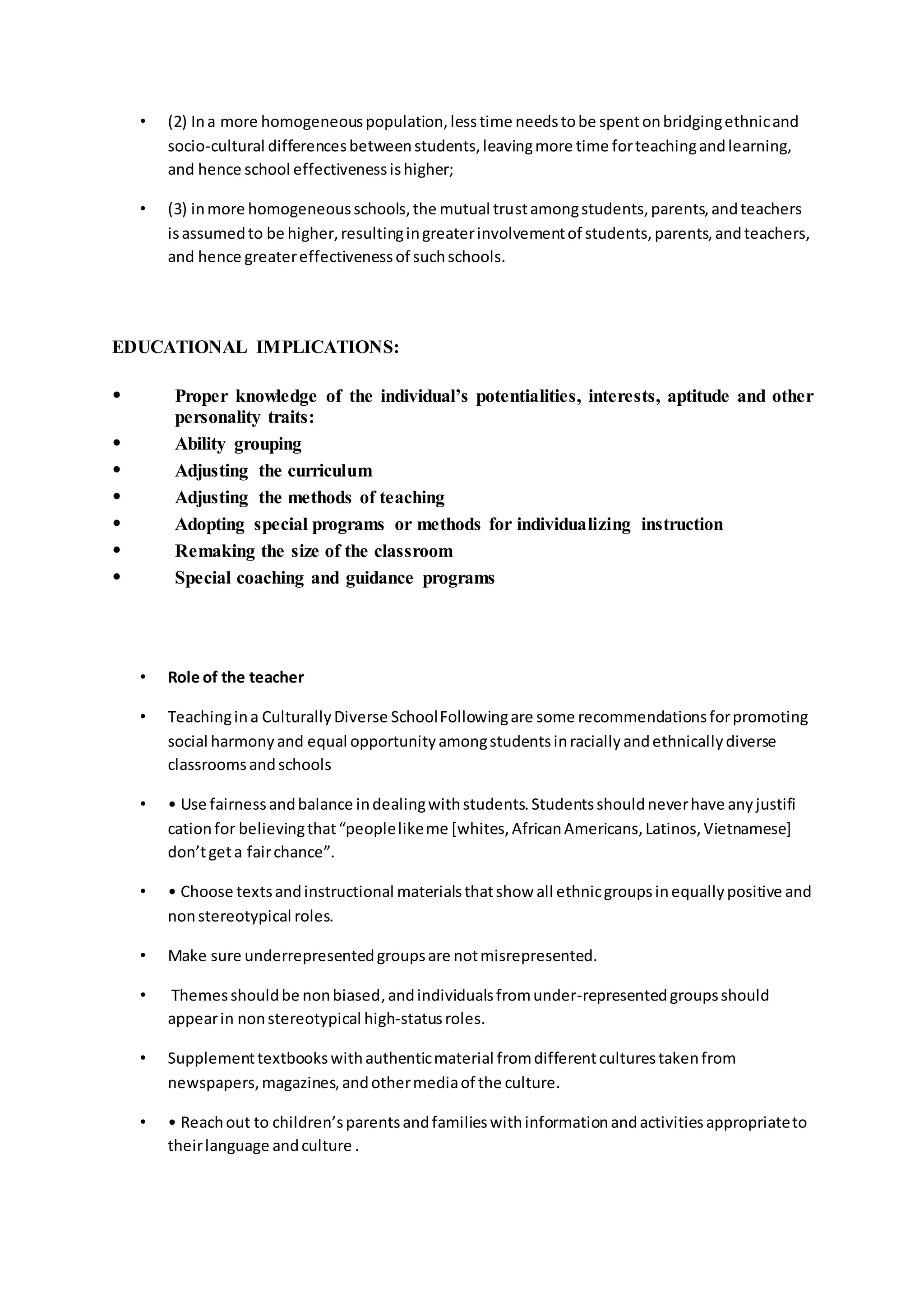 diversity (b.ed notes) COURSE 1 PDF