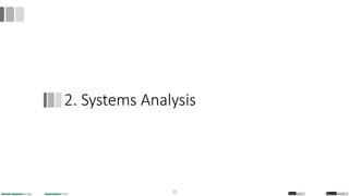 2. Systems Analysis
23
 