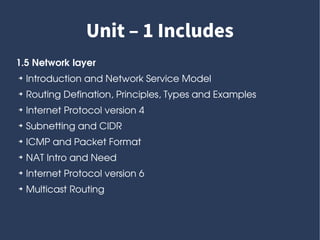 Computer Networks : CSC - 301 || BScCSIT | PPT