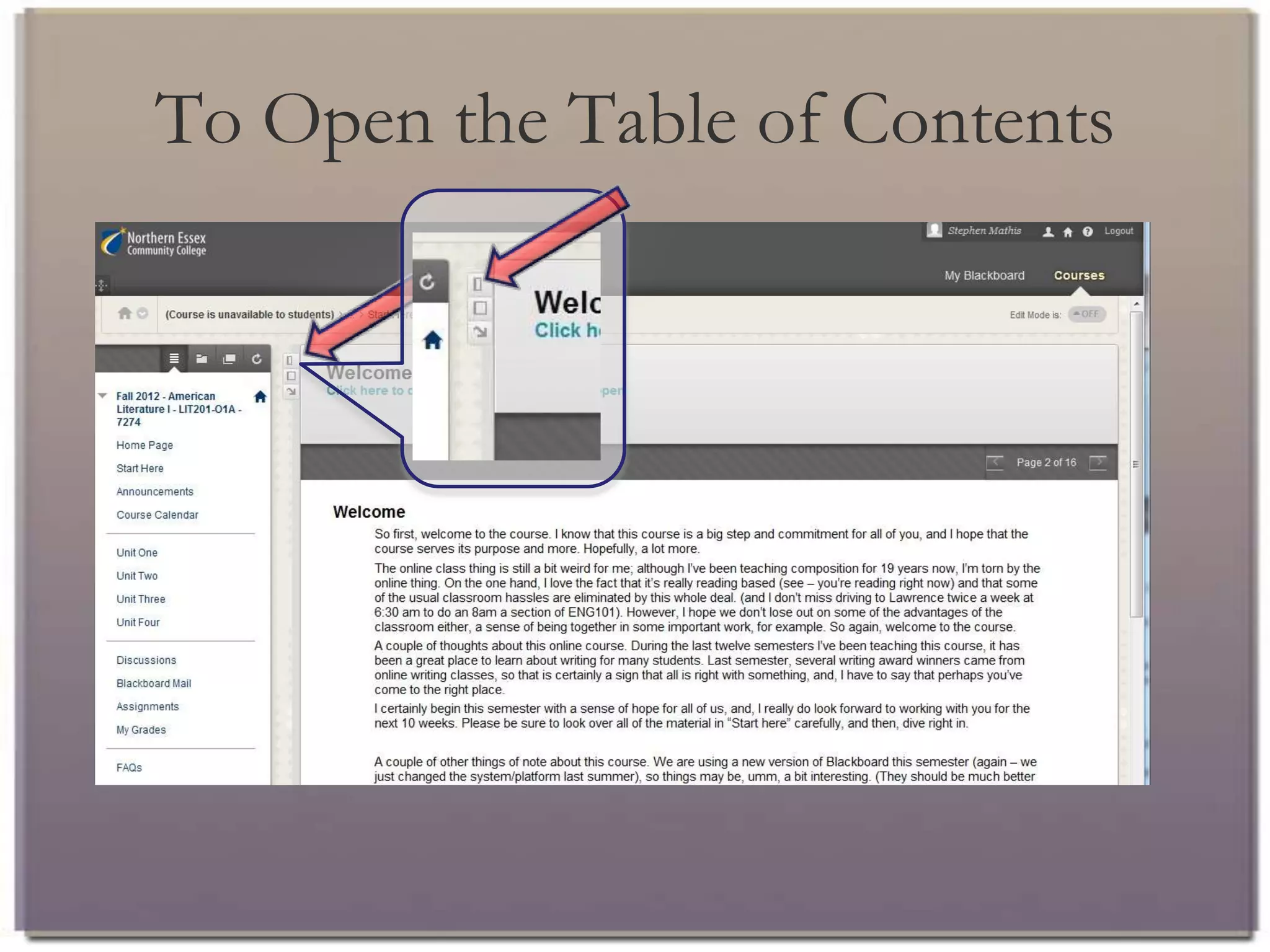 Course basic slideshow | PPT