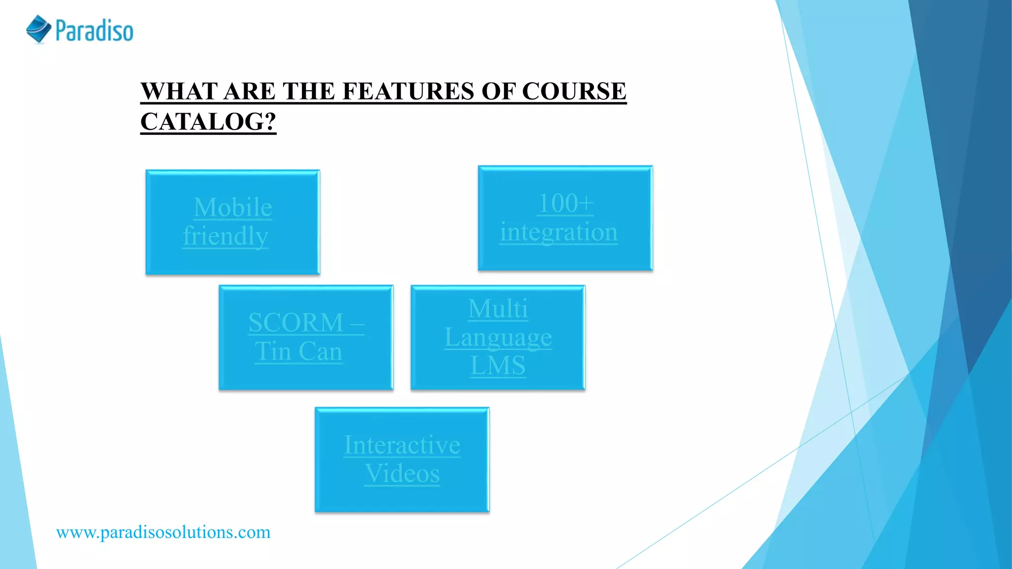 Course Catalog PPT PPTX