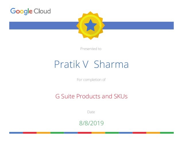 G Suite Products And Skus