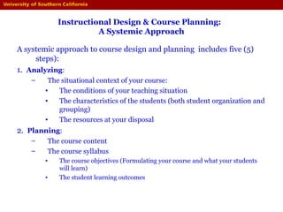 Course design | PPT