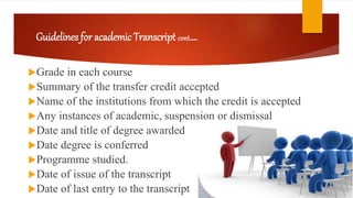 Course equivalence | PPTX