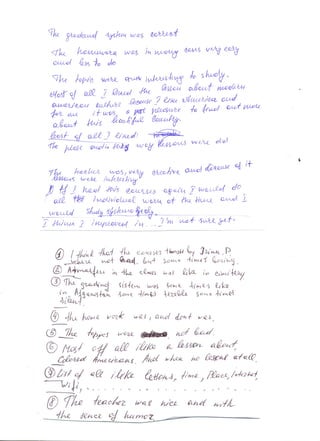 Course feedback 2013-2014