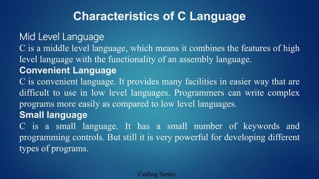 3. Introduction to C language ||Learn C Programming Complete. | PPT