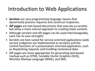 Introduction to the Servlet / JSP course | PPT