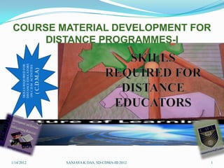 Course Material Development I