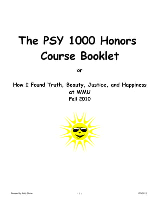 Course material fall 2011 psy1000 h