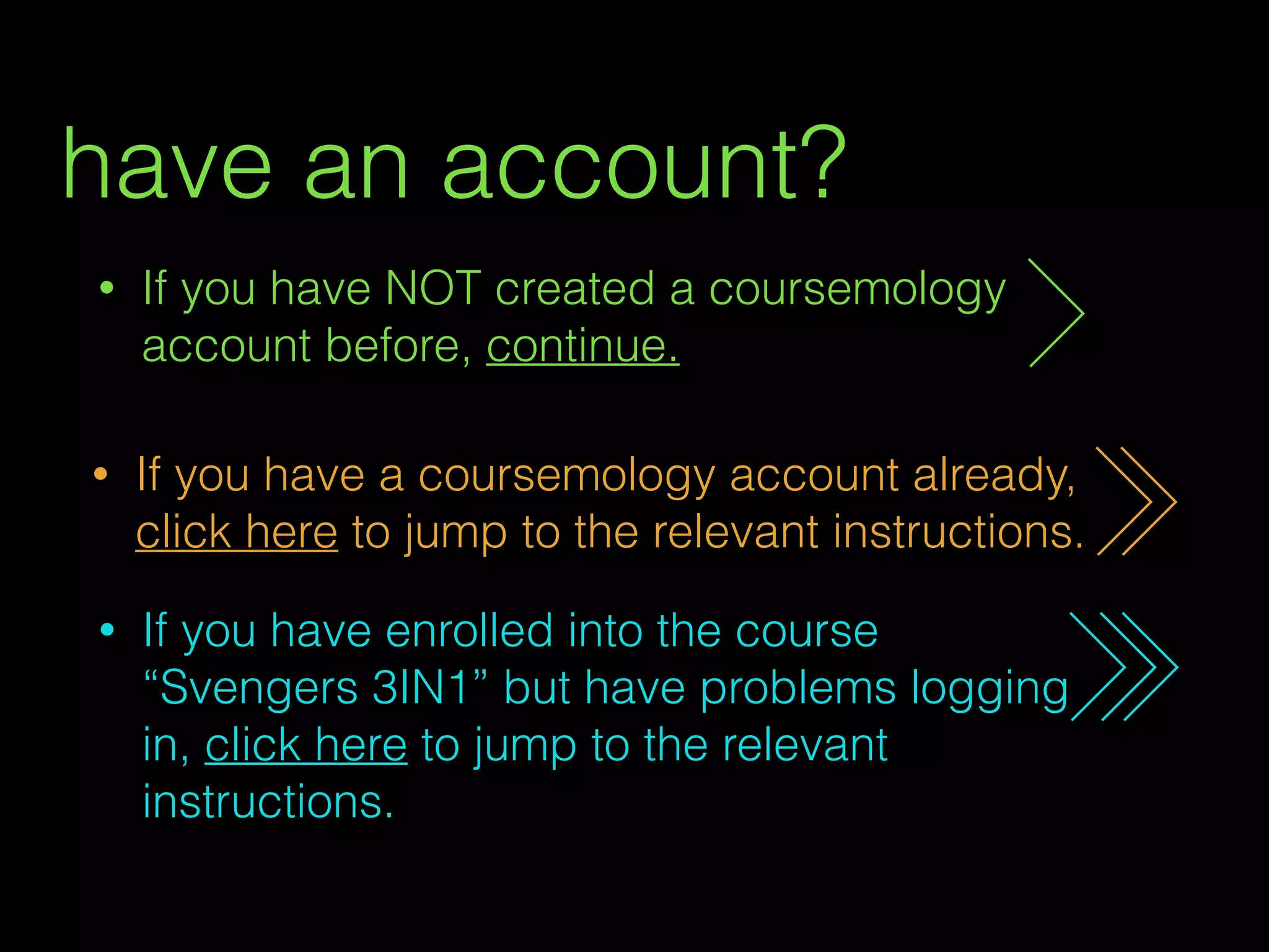 Coursemology Guide for 3IN1 | PPT