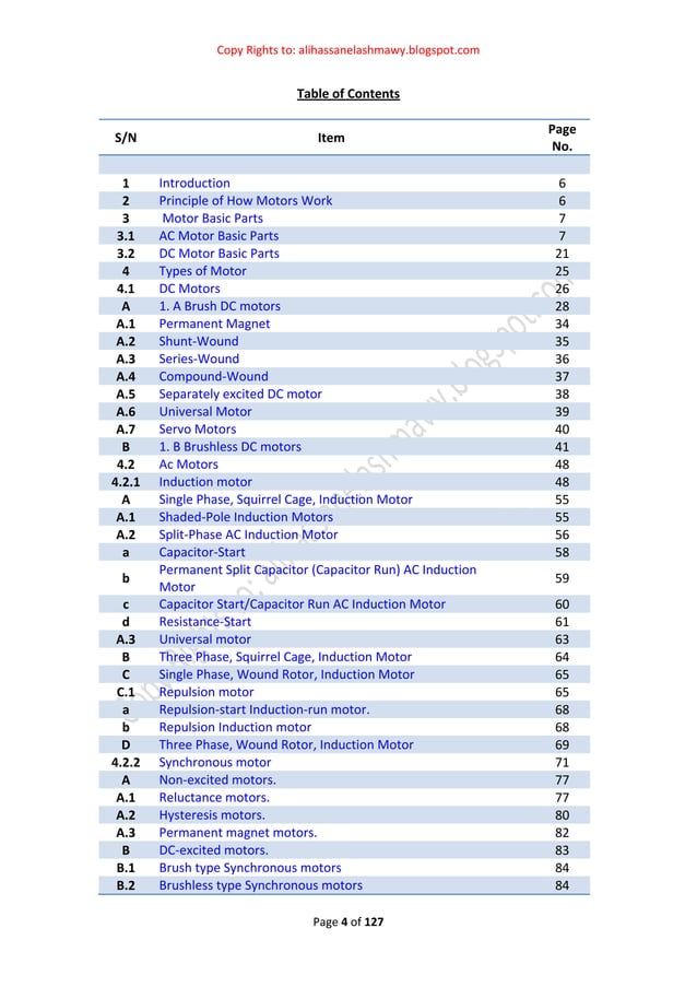 Course motor 1an introduction to electrical motors basics PDF