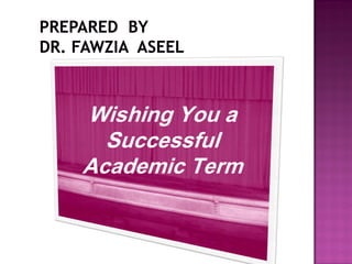 Wishing You a
  Successful
Academic Term
 