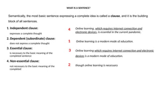 Course Sentence. Example Course Orientation and Review of Sentence Structures.pptx