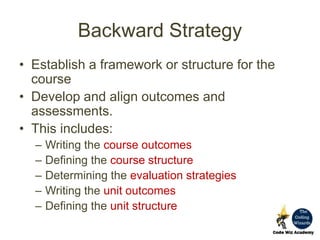 Course outline | PPTX