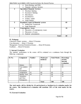 Course outline and sessions plan mfs sem 3-2014 | DOCX