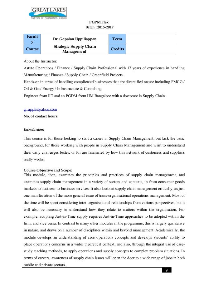course overview template
