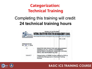 Course Overview on Incident Command System | PPTX