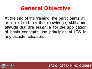 Course Overview on Incident Command System | PPTX