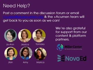 Amy Marica
TomokoJessica
Jian
Jo-Ann
 