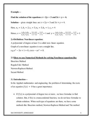 MCA_UNIT-1_Computer Oriented Numerical Statistical Methods