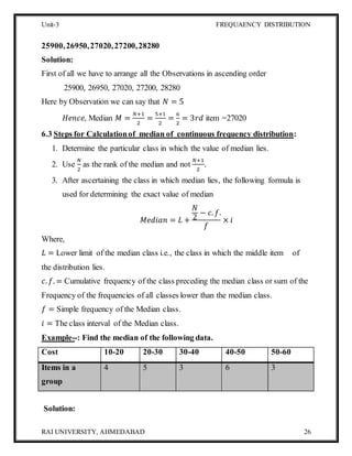 MCA_UNIT-3_Computer Oriented Numerical Statistical Methods | DOCX