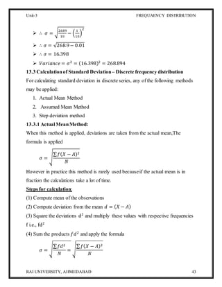MCA_UNIT-3_Computer Oriented Numerical Statistical Methods | DOCX