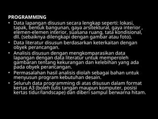 Course Plan of Interior Design Pada Rumah | PPT