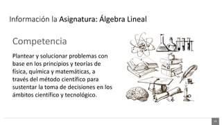 Course presentation linear algebra ea2021