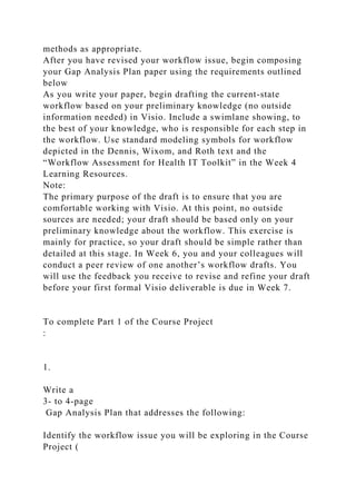 Course Project Part 1—Gap Analysis Plan and Visio DraftThe.docx