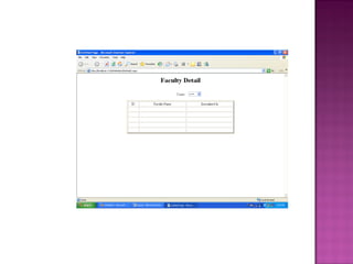 Course registration system