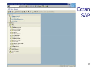 Ecran
SAP
17
 