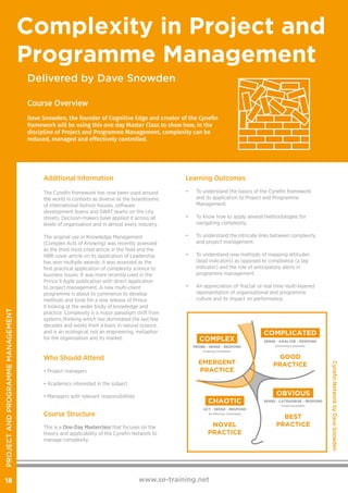 Systems Engineering training brochure | PDF