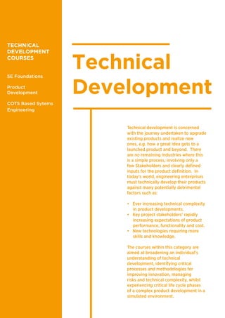 Systems Engineering training brochure | PDF