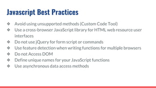 Dynamics 365 CRM Javascript Customization | PPT