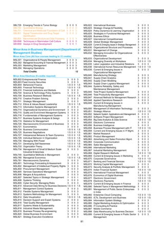 Courses of Study at INDIAN INSTITUTE OF TECHNOLOGY DELHI | PDF