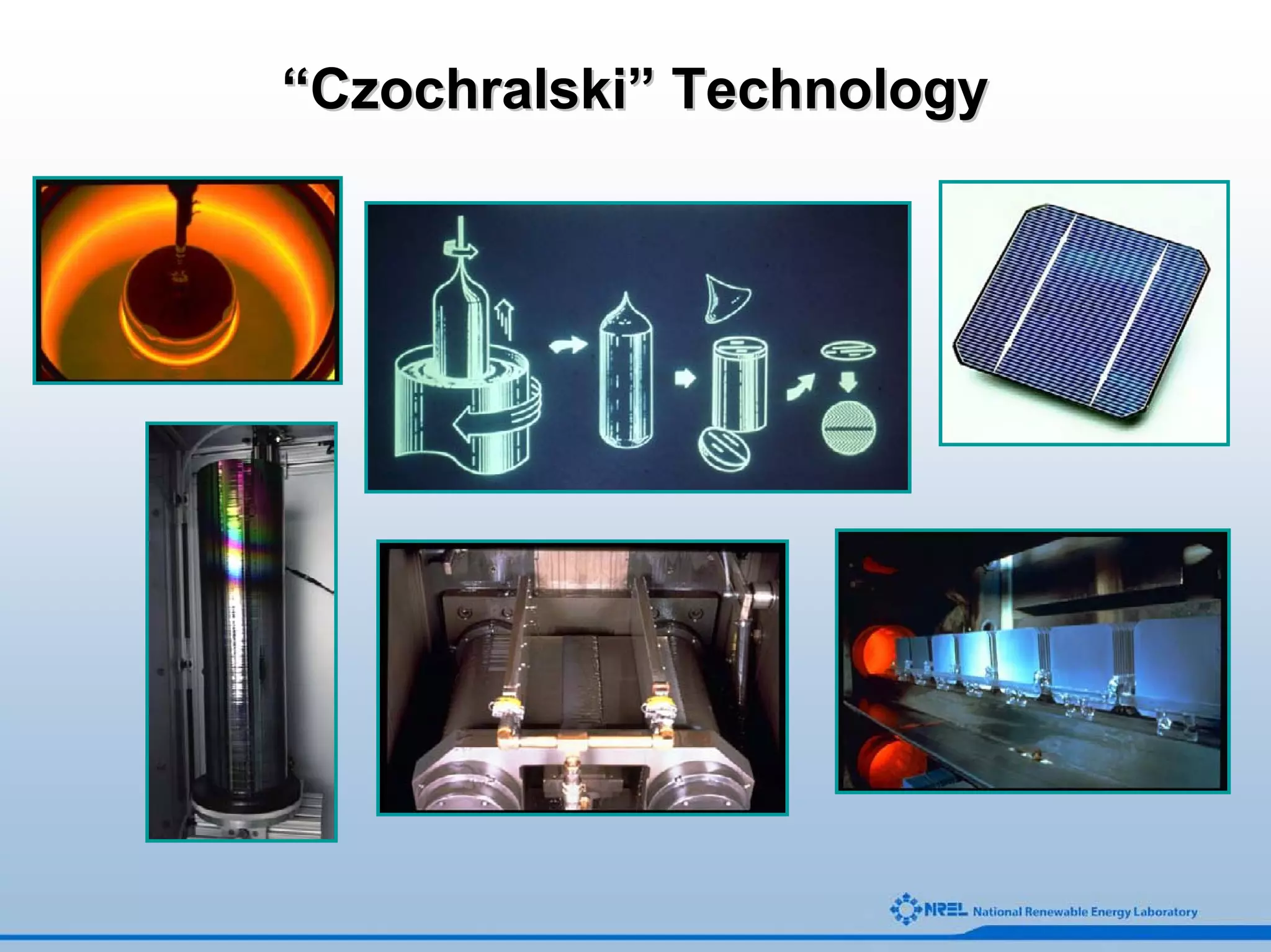 “Czochralski” Technology
 