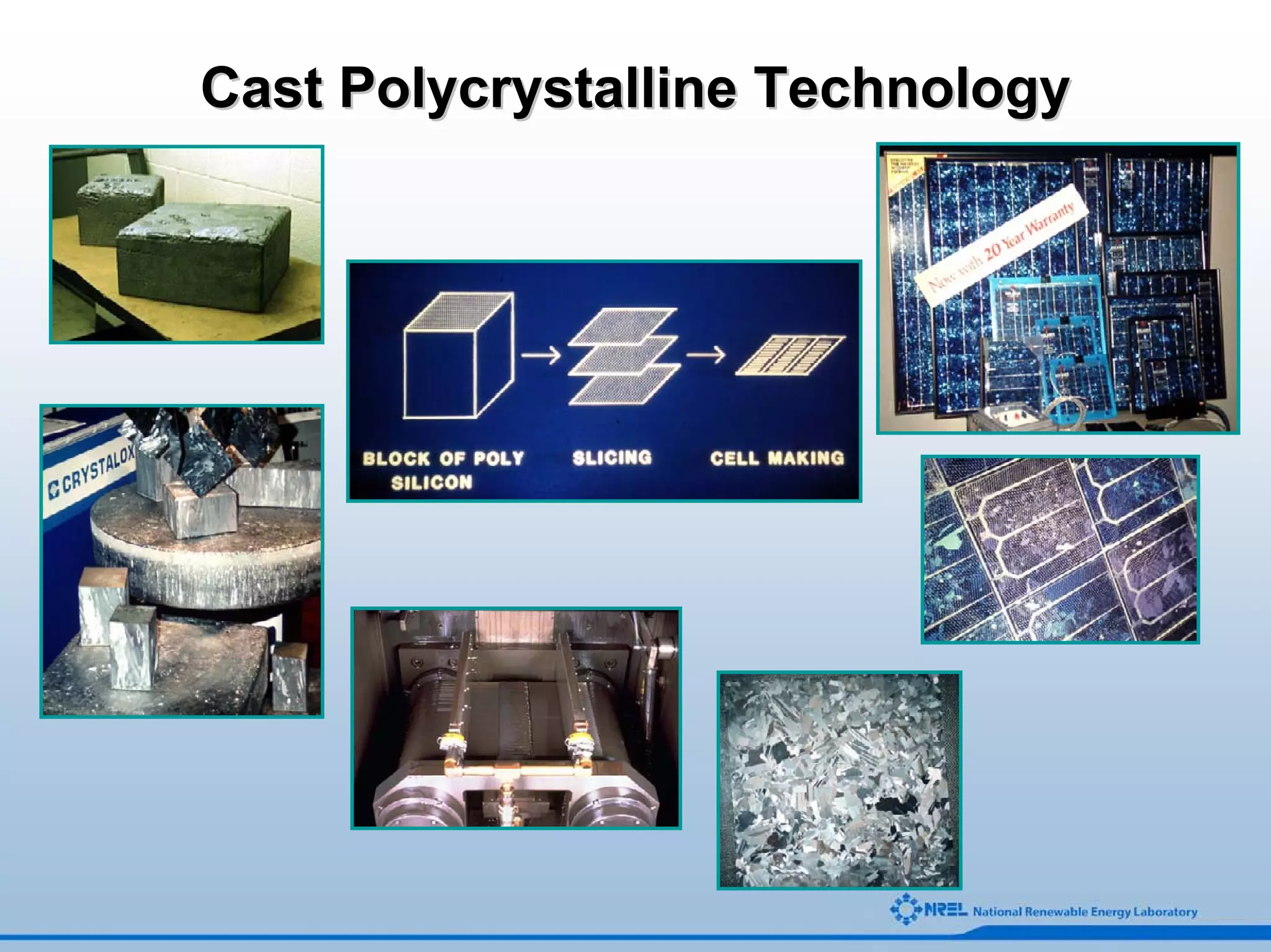 Cast Polycrystalline Technology
 