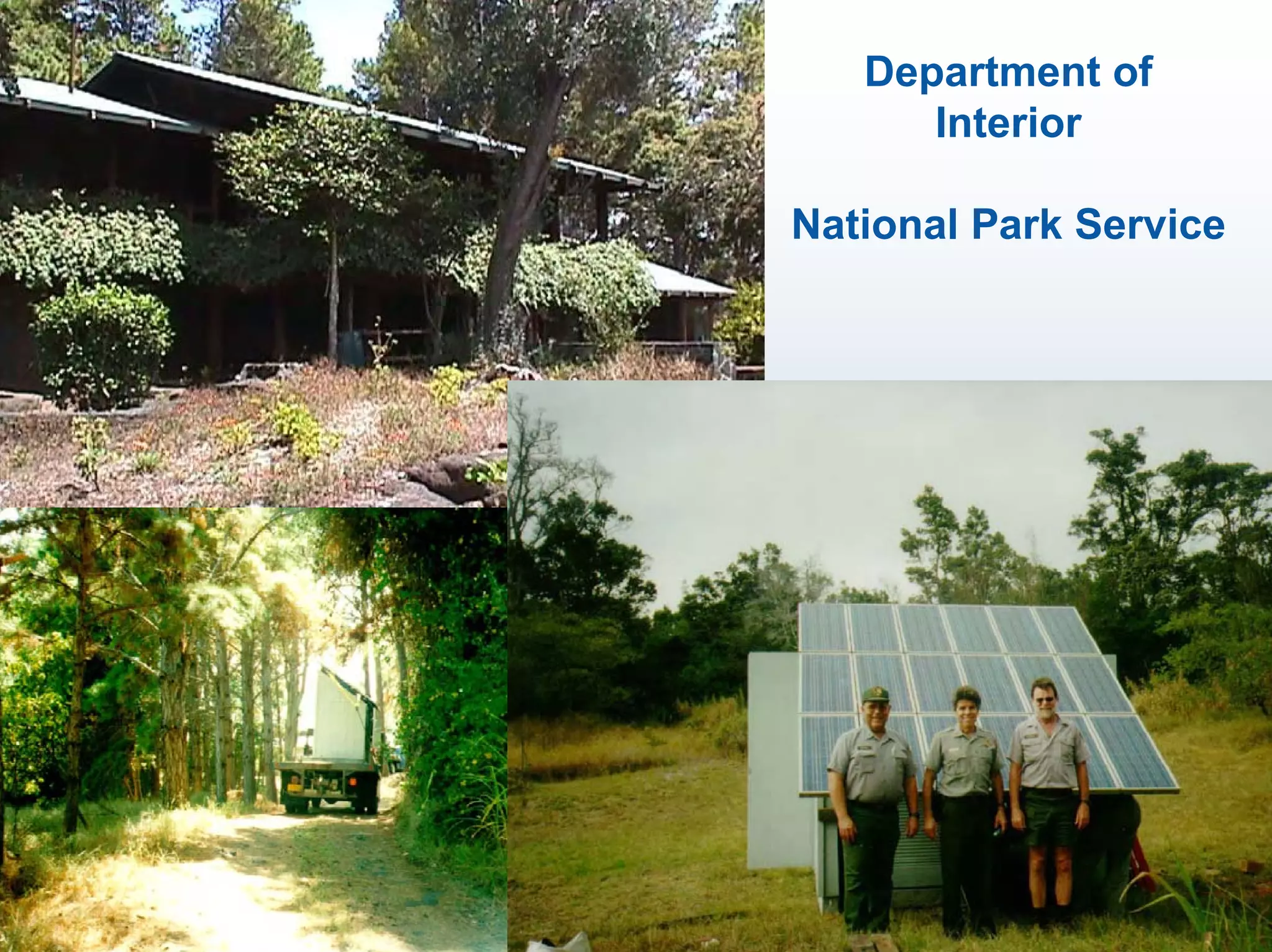 Department of
      Interior

National Park Service
 