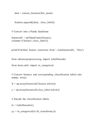 Label Encoding Sklearn Course Title CS591-Advance Artificial Intelligence | DOCX