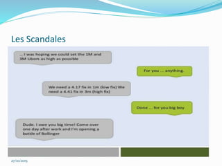 Les Scandales
27/10/2015
 
