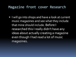 The finished workFront CoverContents