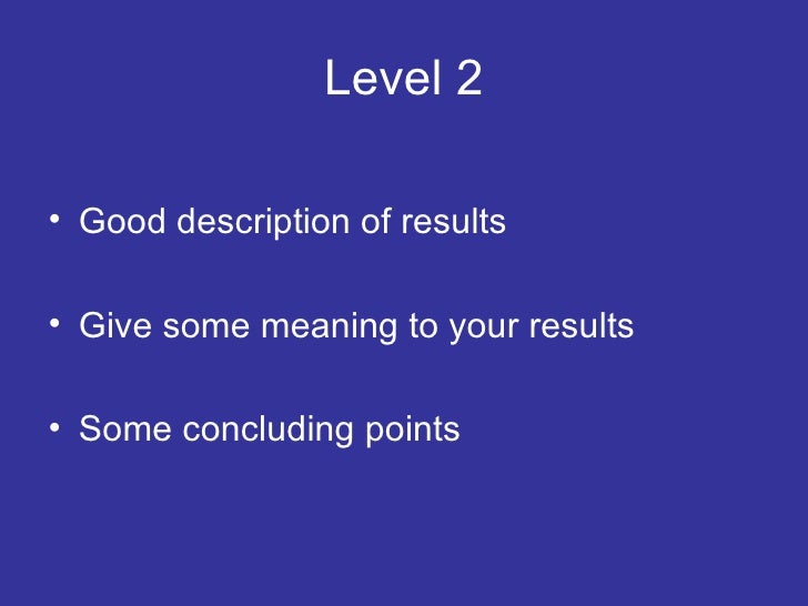 Geography coursework data interpretation