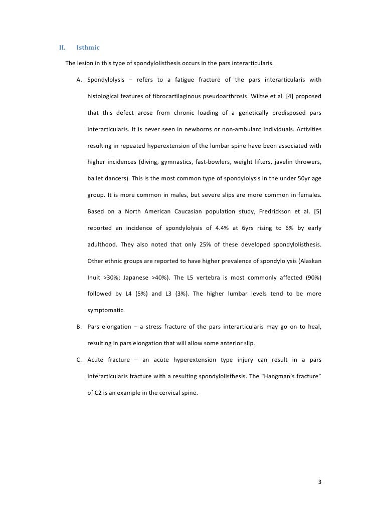 Thesis about congenital abnormalities