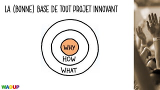 LA (BONNE) BASE DE TOUT PROJET INNOVANT
 