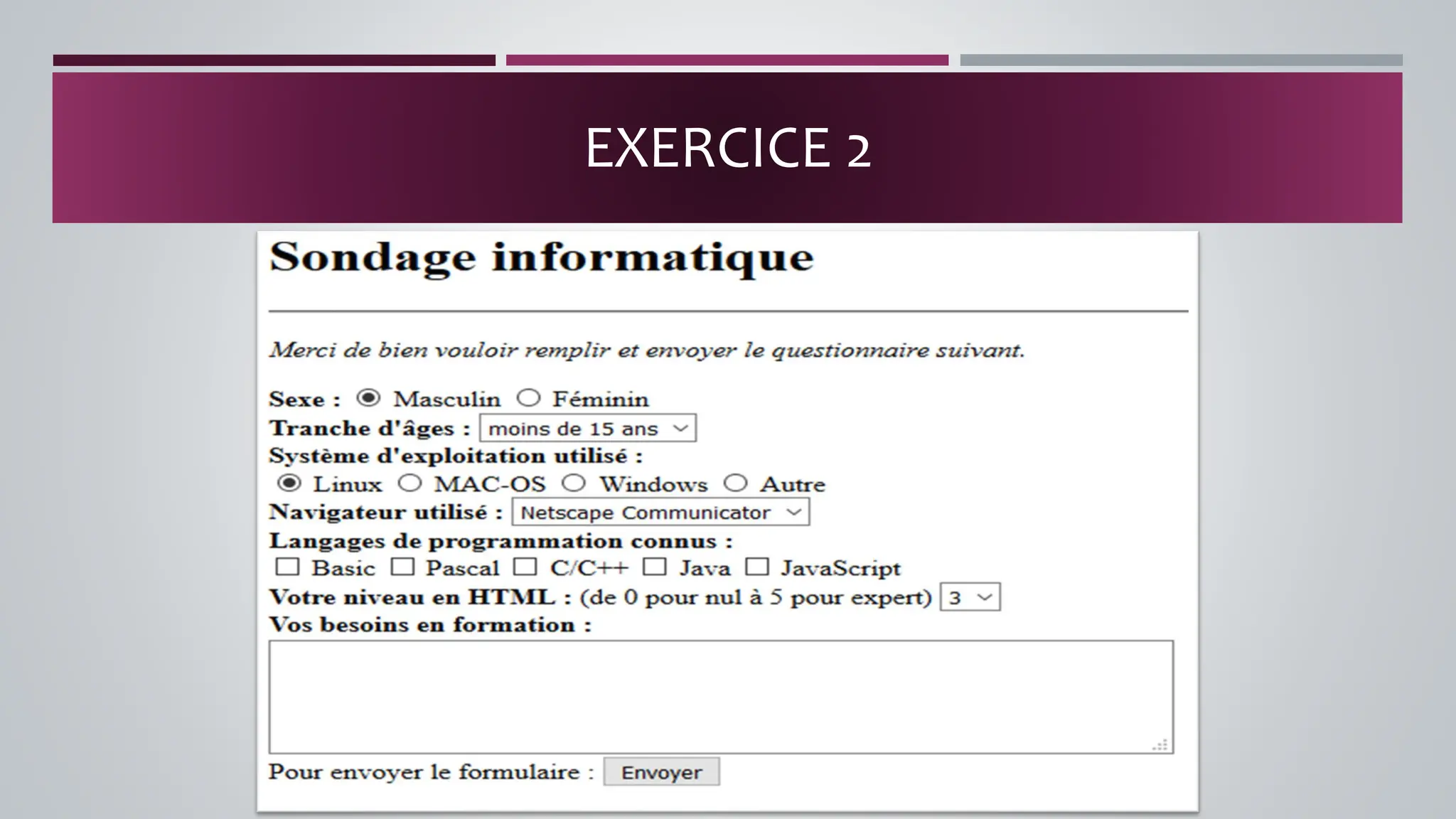 EXERCICE 2
 