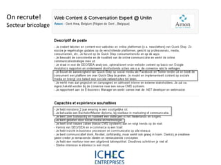 On recrute!
Secteur bricolage




                    For internal use only
 