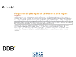 On recrute!




              For internal use only
 