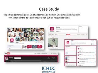 Case Study
Belfius: comment gérer un changement de nom et une actualité brûlante?
   A la rencontre de ses clients ou non sur les réseaux sociaux




                                For internal use only
 