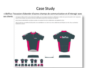 Case Study
Belfius: l’occasion d’aborder d’autres champs de communication et d’interagir avec
ses clients




                                  For internal use only
 