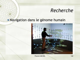 Florent MICHEL 142
Recherche
ªNavigation dans le génome humain
 